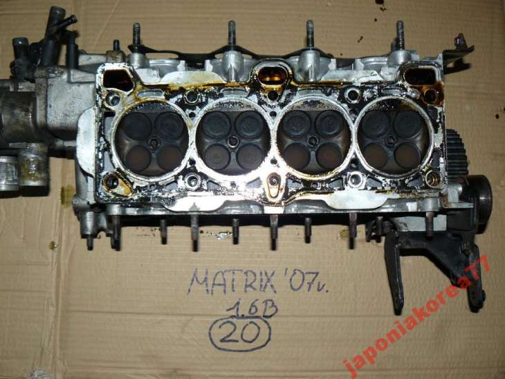 Hyundai MatrIX 2007r 1.6b Głowica 1.6b