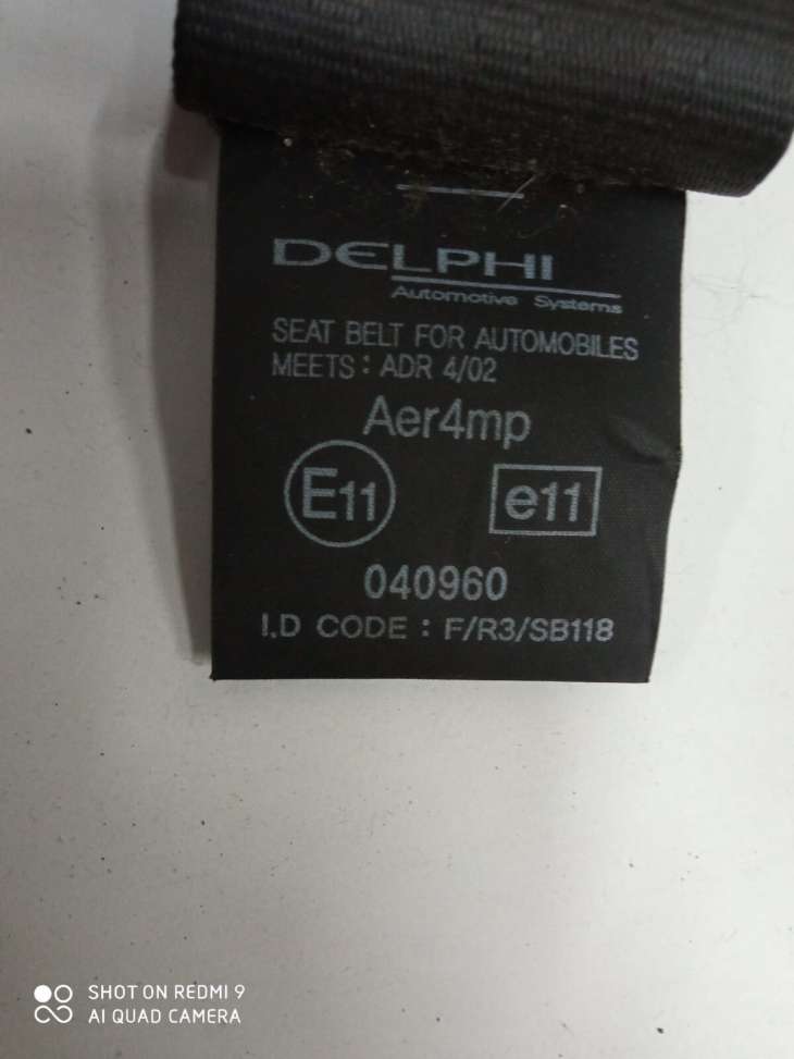 Hyundai MatrIX Pas Bezpieczeństwa Prawy Przód 88885-17200 - Image 3