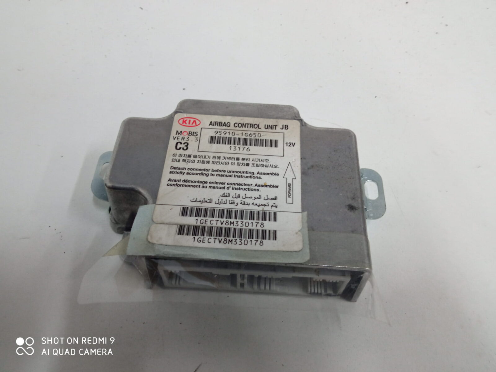Kia Rio II 2005r Sensor Moduł Airbag 95910-1g650