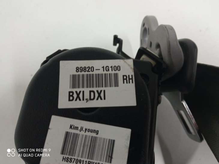Kia Rio II 2005r Pas Bezpieczeństwa Prawy 89820-1g100 - Image 3