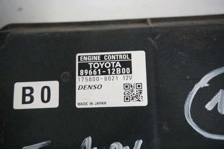 Toyota Auris I Sterownik Silnika 89661-12b00 Nr.181 - Image 2
