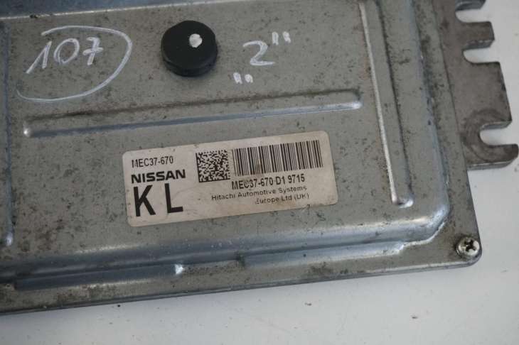 Nissan Qashqai Sterownik Silnika Mec37-670 Z - Image 3