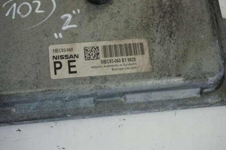 Nissan Note E11 Sterownik Silnik Mec93-060 - Image 4