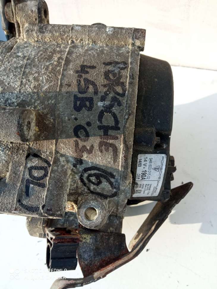 Porsche Cayenne 4.5b Alternator 94860301502 - Image 2