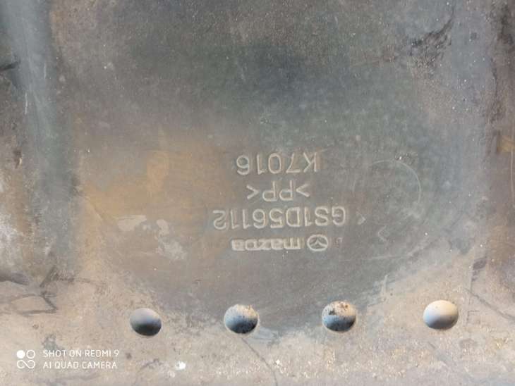 Mazda 6 Gh Plastik Osłona Dolna Pod Zderzak Przód Gs1d56112 - Image 5