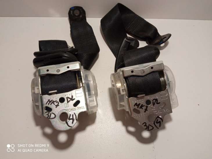 Suzuki Swift Mk7 3d Pasy Bezpieczeństwa Tyl K078406 G087602