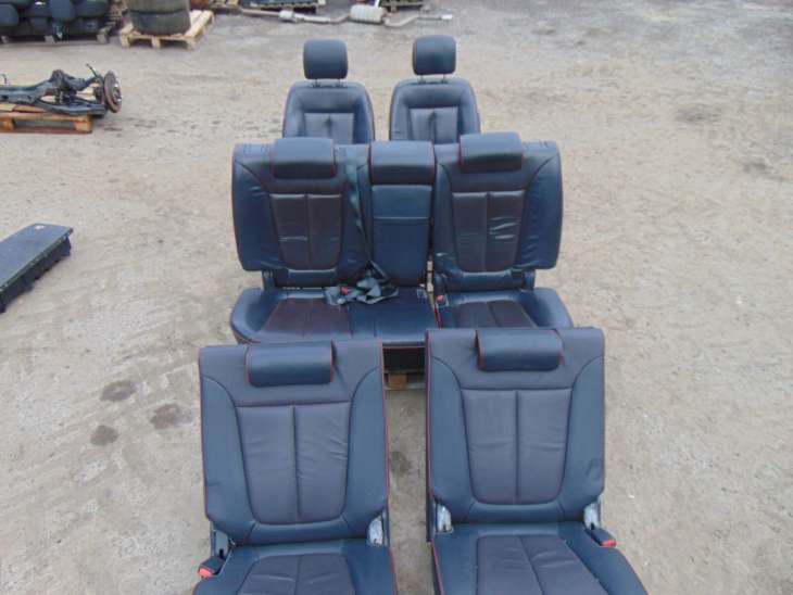 Hyundai Santa Fe II Fotele Kanapy Skóra - Image 15