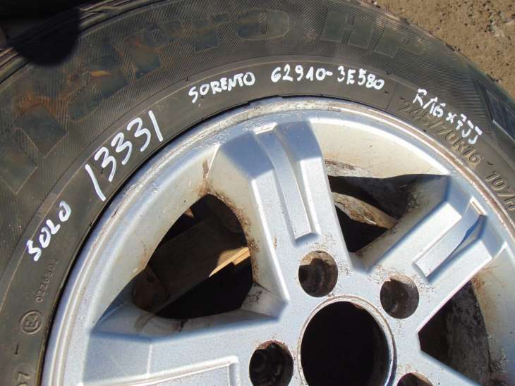 Kia Sorento I Felga 16x7jj 5x114.3 52910-3e580 ; 529103e570
