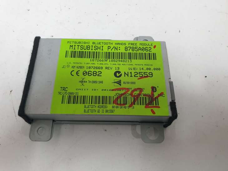Mitsubishi Asx 2014r Moduł Sterownik Bluetooth 8785a026