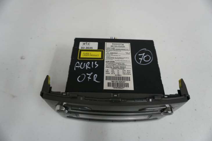 Toyota Auris I Radioodtwarzacz 86120-02520 - Image 2