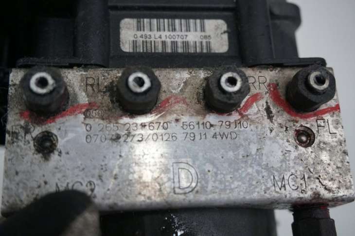 Fiat Suzuki Sterownik Abs 56110-79j10 0265800494 - Image 4