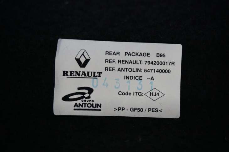 Renault Megane III Półka Bagażnika 794200017r - Image 3