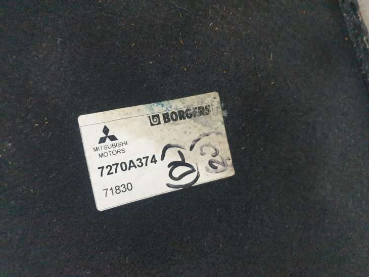 Mitsubishi Colt Z30 3d Mata Podłoga Wykładzina Bagażnika 7270a474 - Image 4