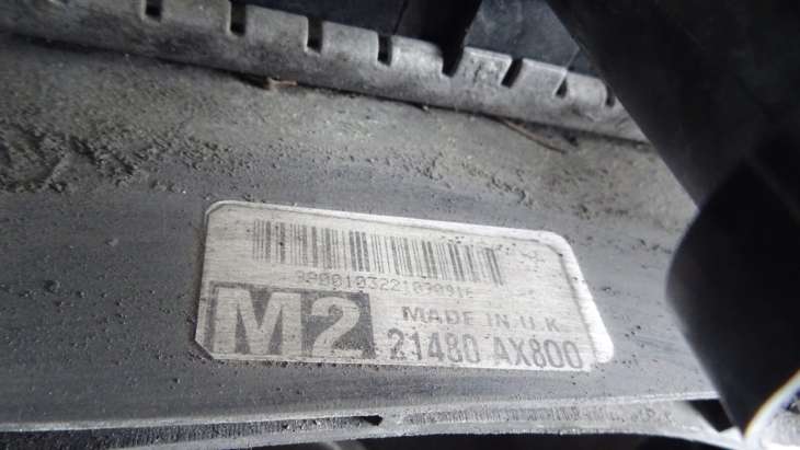 Nissan Note E11 1.6b Chłodnica Wody 21488ax800 - obrazek 2