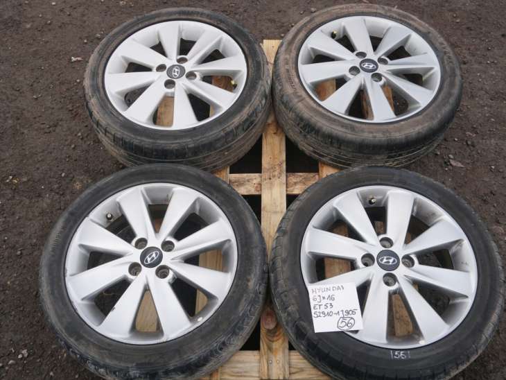 Hyundai I20 Felgi 16x6j 4x100 Et53 52910-1j905
