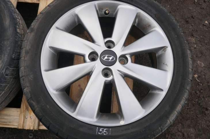 Hyundai I20 Felgi 16x6j 4x100 Et53 52910-1j905 - obrazek 3