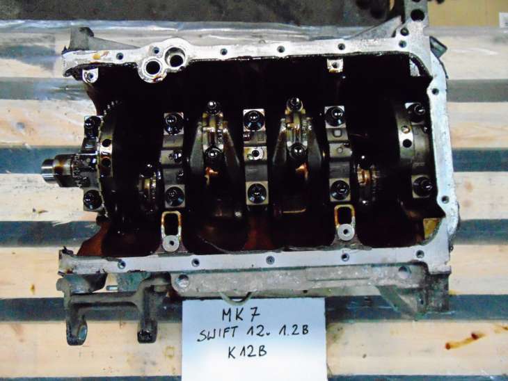 Suzuki Swift Mk7 1.2b K12b Blok Silnika Tłoki Wal 12160-73k10 - Image 6