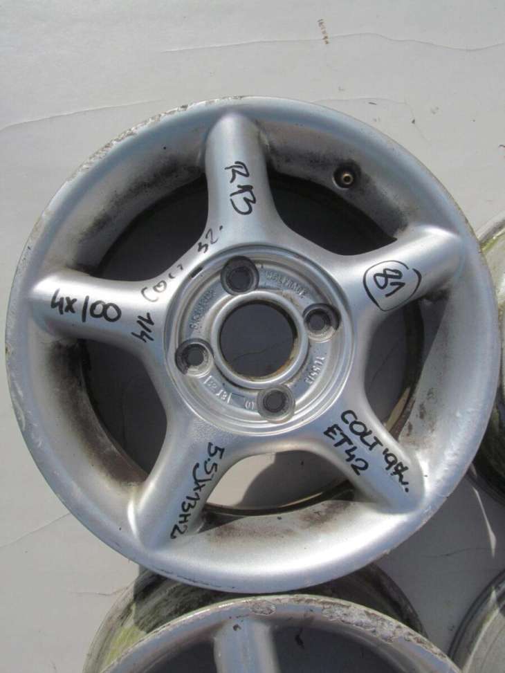 Mitsubishi Colt Cj0 Felgi 5.5j13h2 Et42 4x100 - obrazek 2
