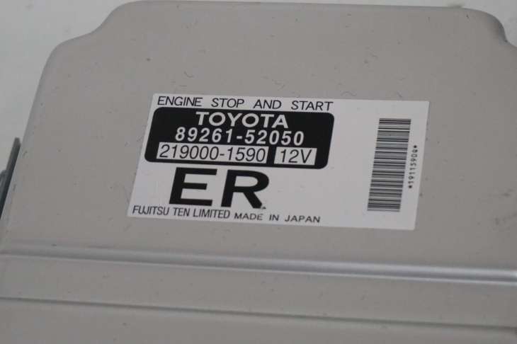 Toyota Yaris 2009r Lift 1.3b Komputer Stacyjka Zestaw Startowy 89661-0db00 - Image 5