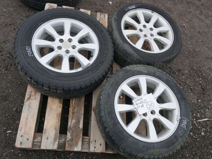 Subaru Forester Sg Felga 16 5x100 16x6,5jj Et48