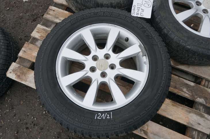 Subaru Forester Sg Felga 16 5x100 16x6,5jj Et48 - obrazek 4