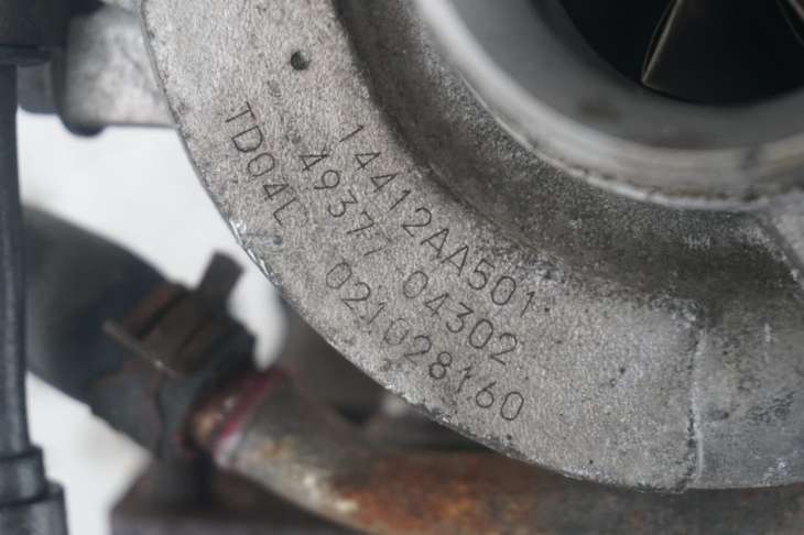 Subaru Impreza Wrx 2005r Turbosprężarka Up Pipe Czujnik Egt Td04l 14412aa501 ( Nr 229 ) - Image 6