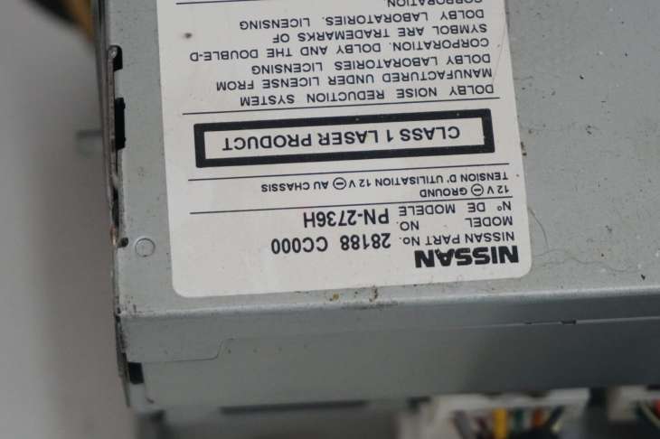 Nissan Murano Z50 2007r 3.5b Aut Radio Nawigacja 283a1cc000 Dp7w-3303z 28188-Cc000 - Image 7