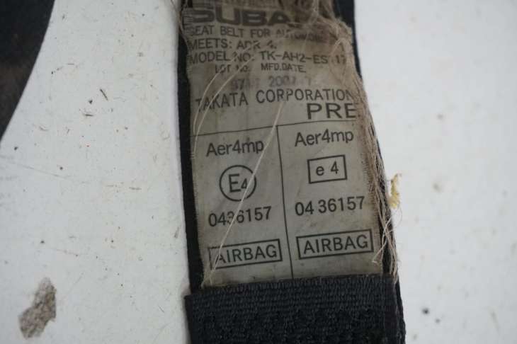 Subaru Impreza Gh 2010r Hb Pas Bezpieczeństwa Lewy Przedni Przód Airbag Tk-Ah2-Es117 0436157 - Image 4