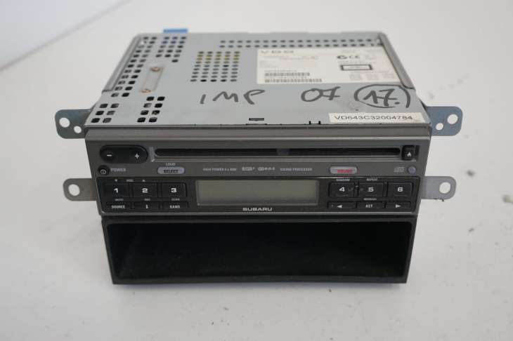 Subaru Impreza Gd Forester Radioodtwarzacz Radio Cd Dc643/92 Ic