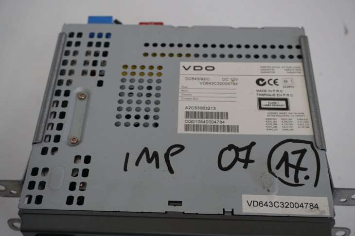 Subaru Impreza Gd Forester Radioodtwarzacz Radio Cd Dc643/92 Ic - Image 4