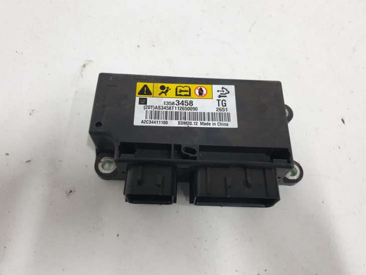 Chevrolet Spark M300 2010r Moduł Poduszek Powietrznych Sterownik Airbag 13583458