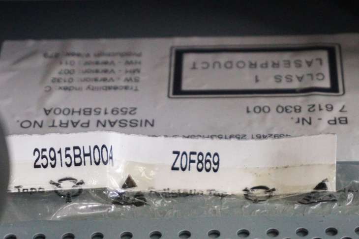 Nissan Note E11 Lift Radio Nawigacja Gps Wyświetlacz Ramka 25915bh00a (NR 240) - Image 6