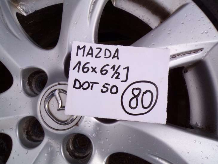 Mazda 3 Bl Felgi 16 5x114.3 205/55r16 Et50 Nr.80 - obrazek 5