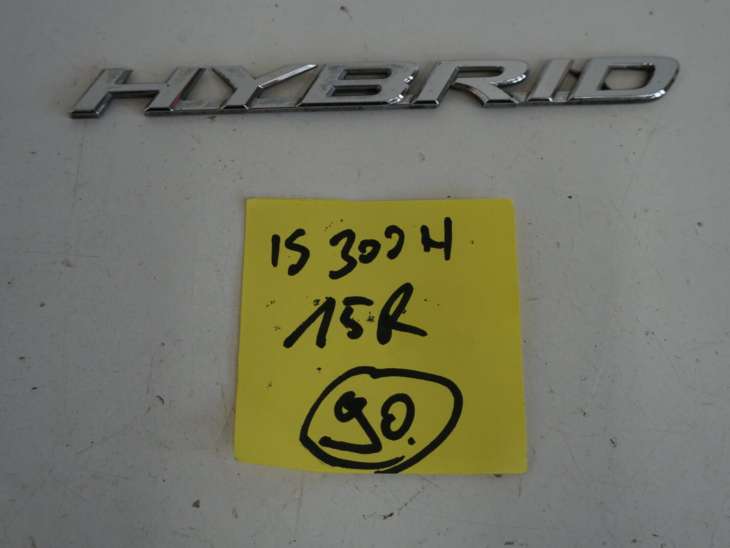 Lexus Is300h 2014r Znaczek Napis Emblemat Hybrid 53050/60 (NR 90)