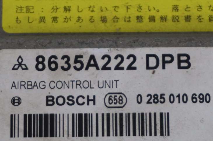 Mitsubishi Colt VI Z30 Moduł Sensor Sterownik Airbag 8635a222 - Image 3