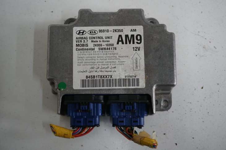 Kia Soul I 2011r 1.6 Diesel Moduł Sensor Sterownik Poduszek Powietrznych Airbag 95910-2k350 5wk44178 2k959-10350