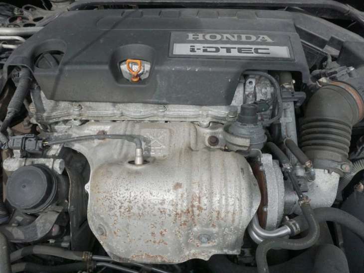HONDA ACCORD VIII SILNIK 2.2D N22B1 WTRYSKIWACZE BLOK GLOWICA 2010rok nr.77
