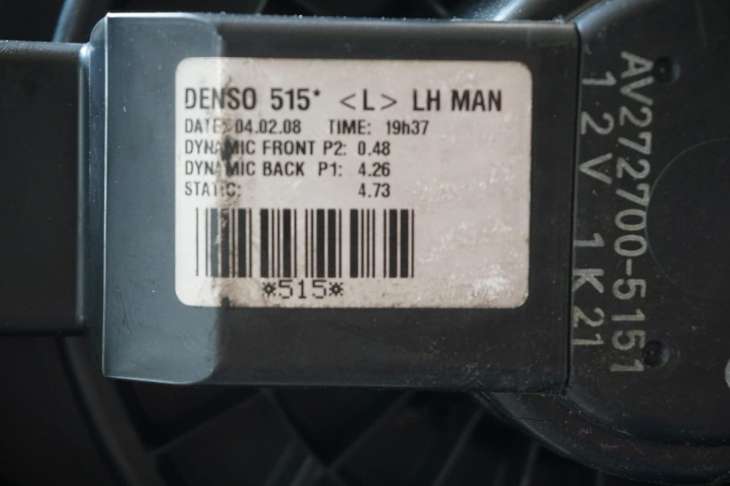 Toyota Auris I Nagrzewnica 13800-2840 87010-02030 272700-5151 - Image 7