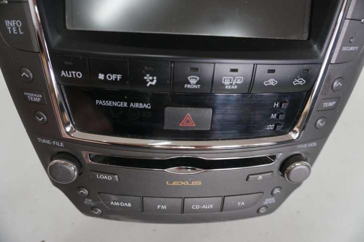 LEXUS IS220 IS250 LIFT NAWIGACJA RADIO RADIOOTWARZACZ 86431-53341 86805-60122 - Image 2