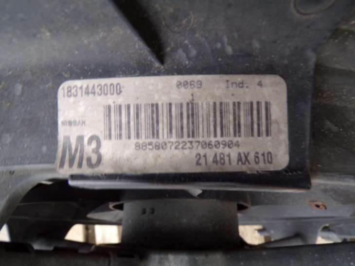 Nissan Note E11 2006r 1.4b Chłodnica Wentylator 21400bc00b ; 21481ax610 - Image 5