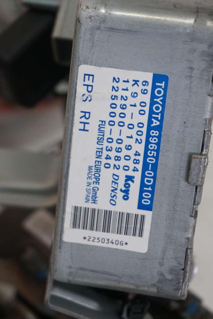 Toyota Yaris II Kolumna Kierownicza 45200-0d080 89650-0d100 Nr.103 - Image 6