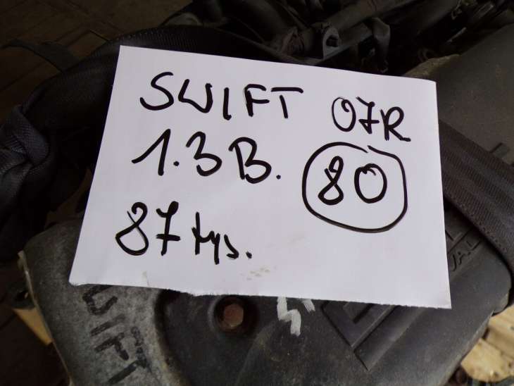Suzuki Swift III Mk6 Silnik 1.3b T10m13a S25 Nr80 - Image 4
