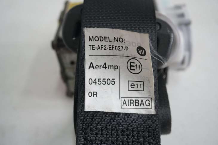 Toyota Yaris II Pas Bezpieczeństwa Prawy Przedni Te-Af2-Ef027-P Numer 110 - Image 2