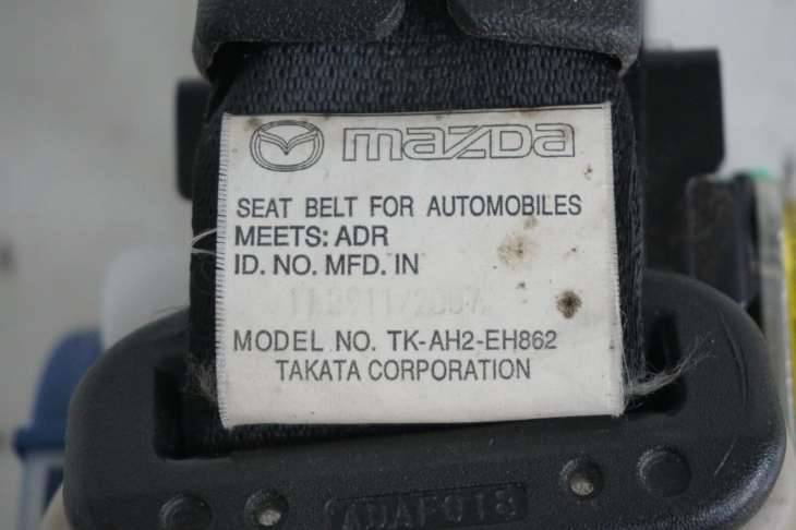 Mazda 6 Gh 2009r Pas Bezpieczeństwa Prawy Przód Tk-Ah2-Eh862 Numer 38 - Image 3