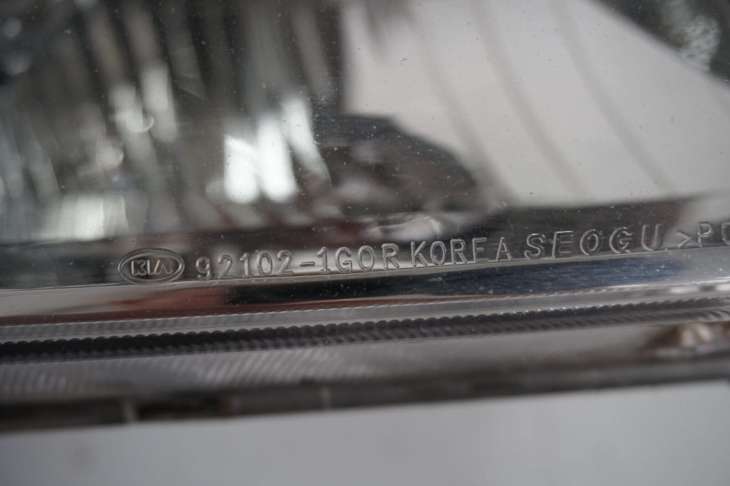 Kia Rio 2006r Lampa Prawy Przód Uk 92102-1g0r Numer 109 - Image 4