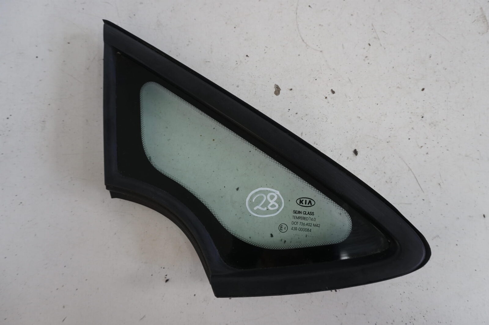 Kia Ceed Prawa Szyba Karoseryjna Drzwi Przednich 86190-A2000