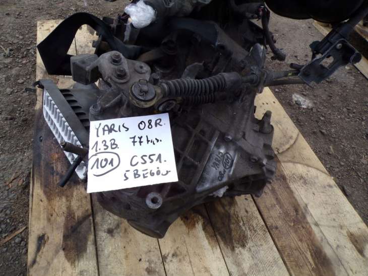 Toyota Yaris II Skrzynia 1.3b 2szfe C551 Nr.101