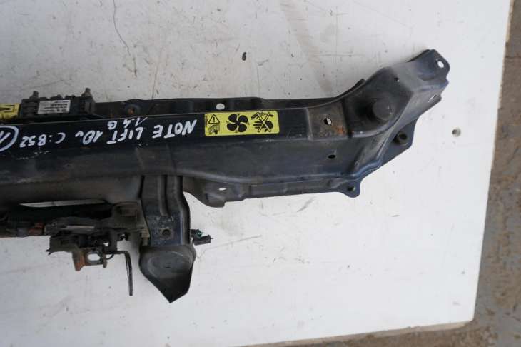 Nissan Note E11 2010r Lift Kołor:B52 Pas Przedni Wzmocnienie Zderzaka Czujnik Uderzeniowy 98582-9u00a - Image 2