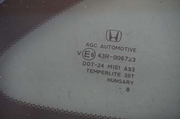 Honda Cr-V III Szyba Prawa Tylna Karoseryjna Nr.80 - Image 2
