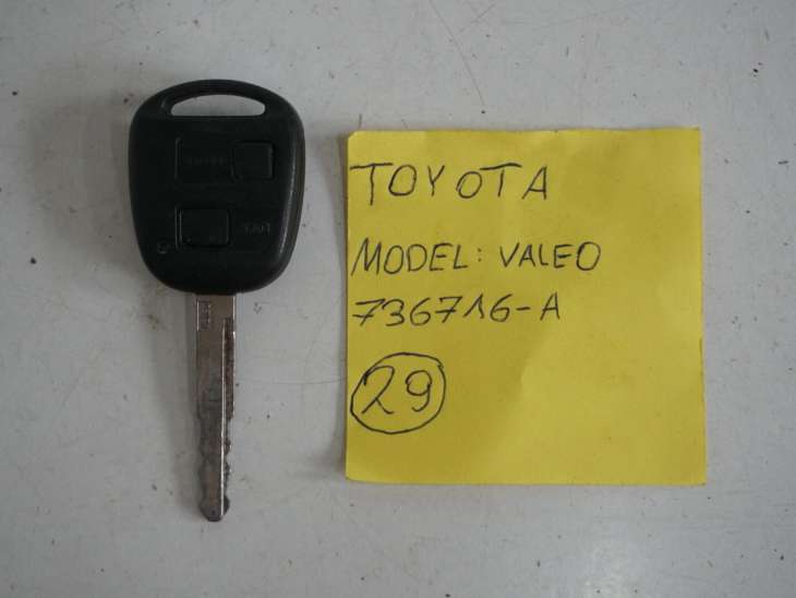 Toyota Corolla E12 Kluczyk Valeo 736716-A
